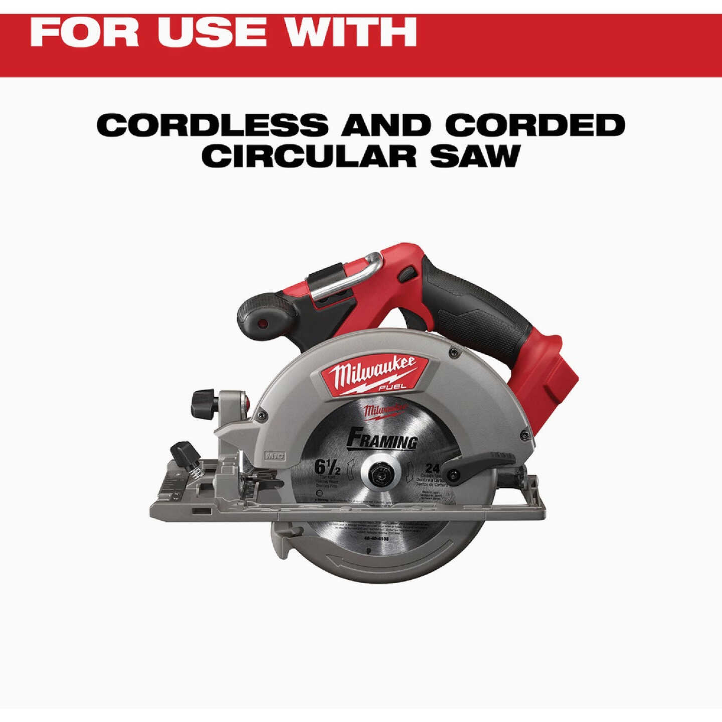 Milwaukee 6-1/2 In. 48-Tooth Metal Circular Saw Blade Image 3