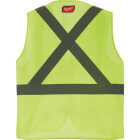 Milwaukee Class 2 High Visibility Yellow Mesh One Pocket Safety Vest, L/XL Image 6