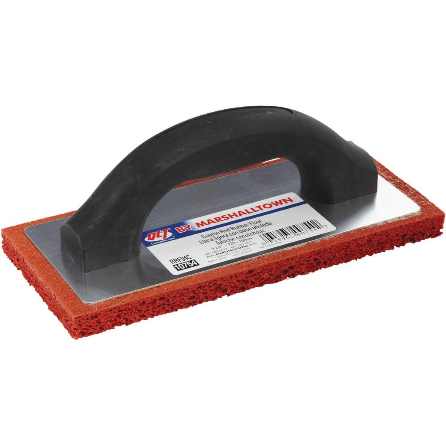 Marshalltown Course 4 In. x 9 In. Rubber Float Image 1