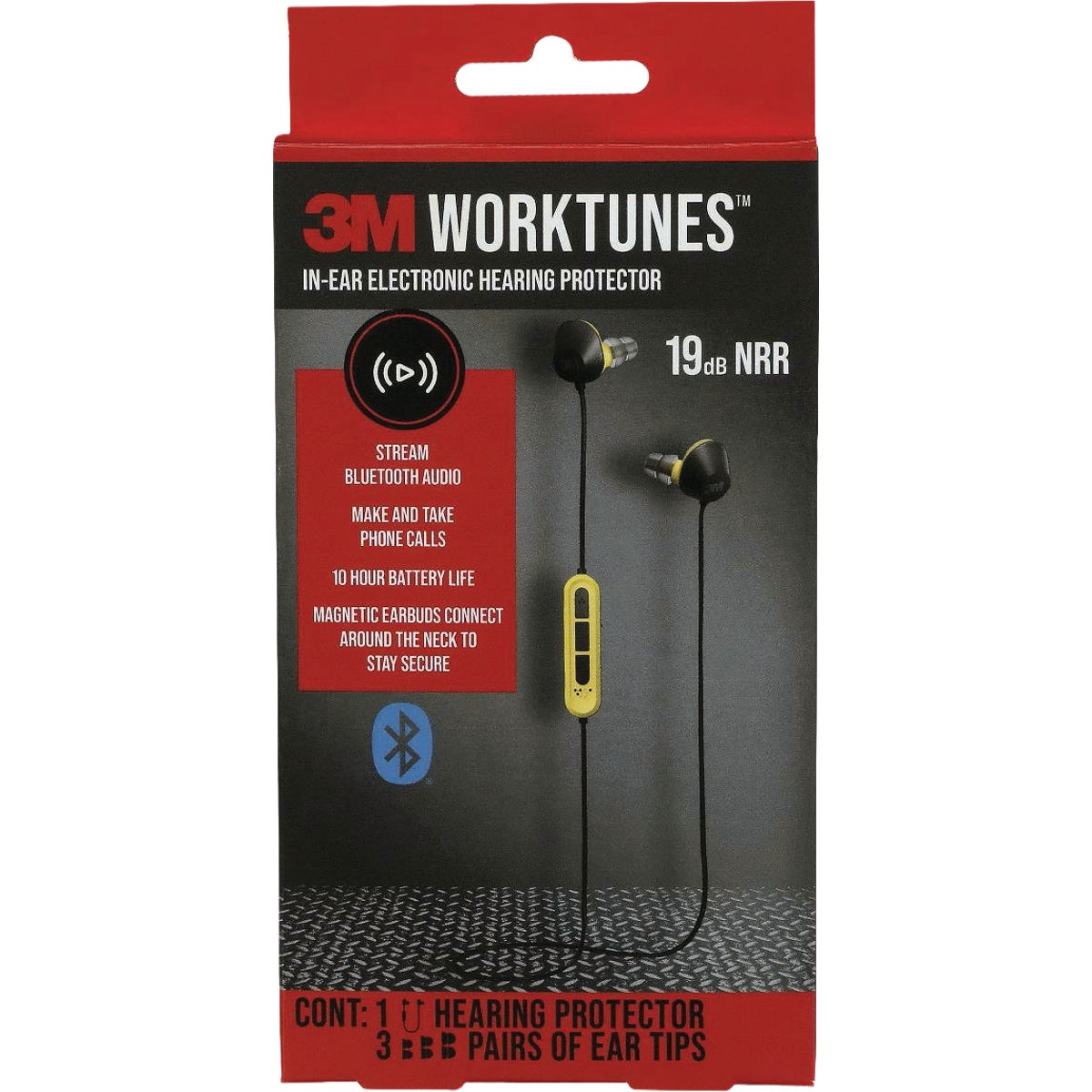 3M WorkTunes In-Ear Electronic Hearing Protector