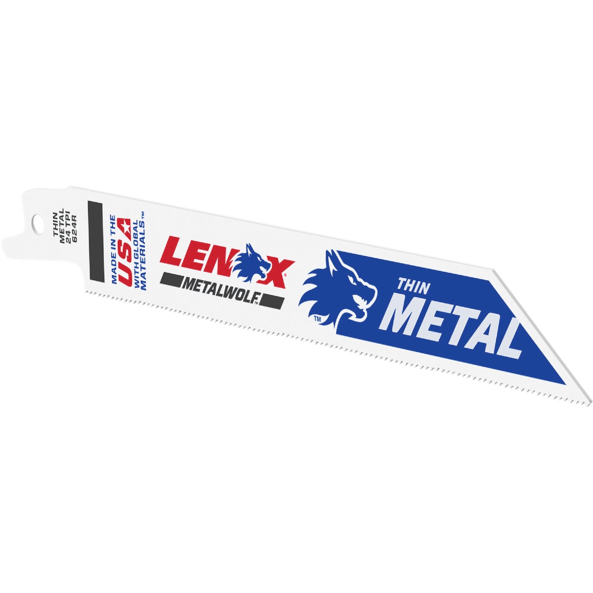 Lenox MULTIWOLF WAVE EDGE 6 In. 24 TPI Thin Metal Reciprocating Saw Blade Image 5