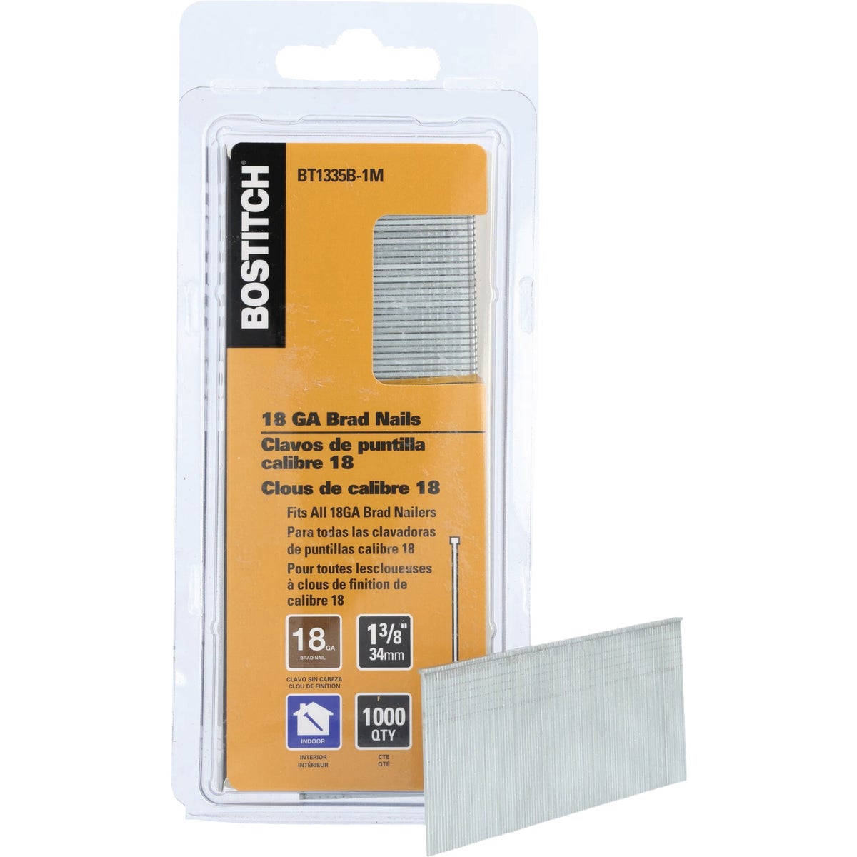 Bostitch 1-3/8 In. 18 ga Collated Brad Nails (1000-Count)