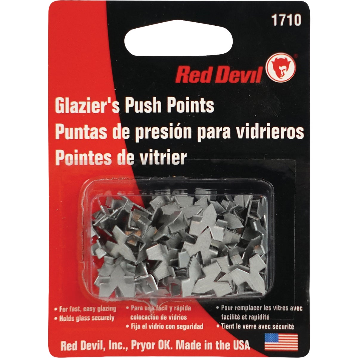 Red Devil Glazing Push Points (55-Pack)