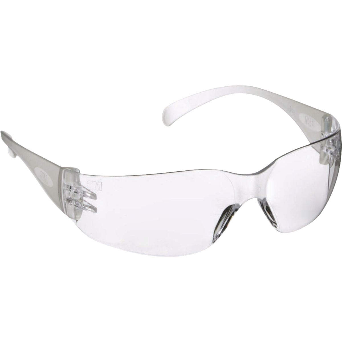 3M Clear Frame Safety Glasses with Anti-Scratch Clear Lenses Image 6