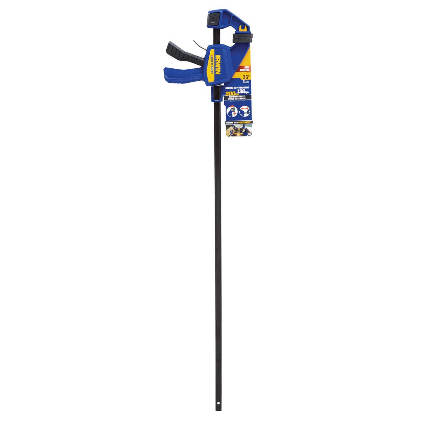 Irwin Quick-Grip 36 In. Medium-Duty One-Hand Bar Clamp Image 4