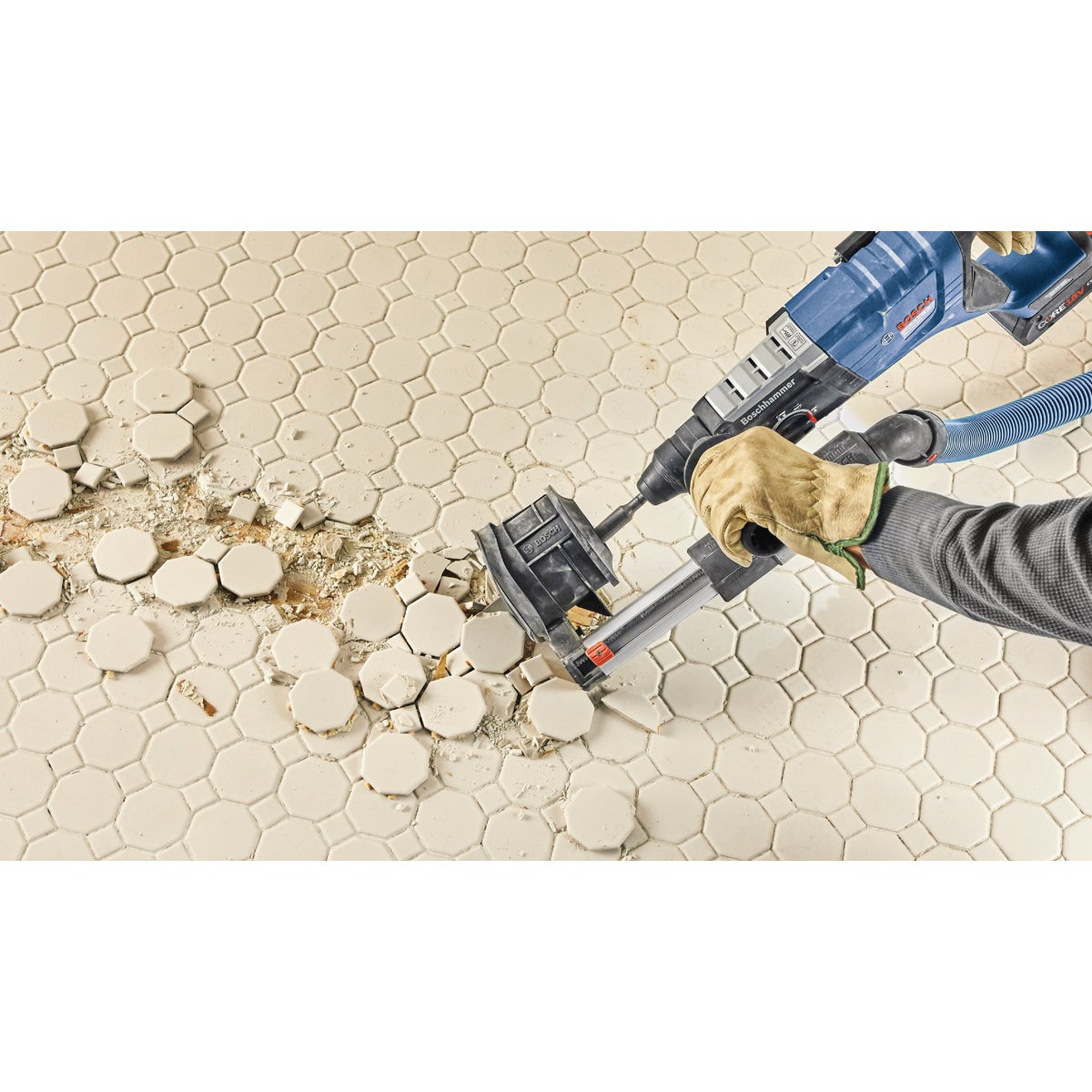 Bosch Bulldog Xtreme 1-1/2 In. x 10 In. SDS Plus Tile Chisel Image 2