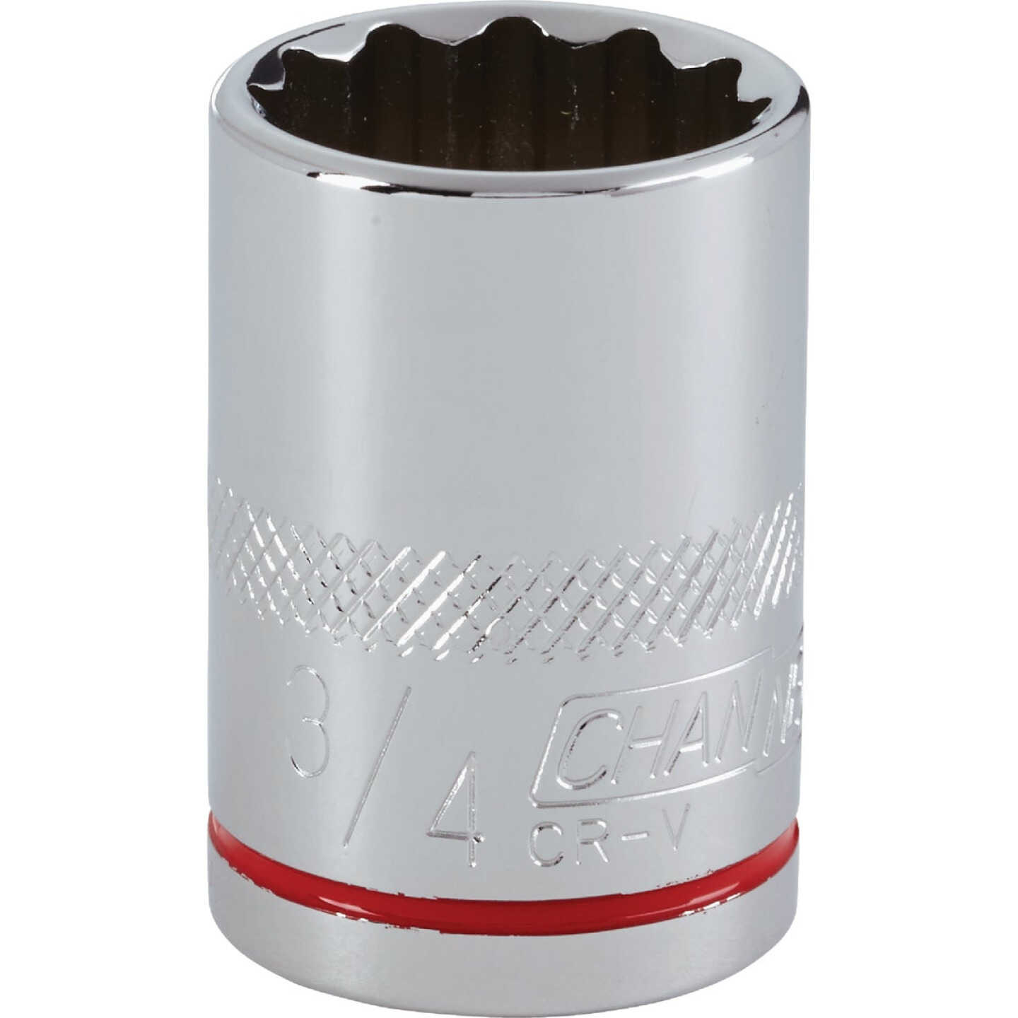 Channellock 1/2 In. Drive 3/4 In. 12-Point Shallow Standard Socket Image 1
