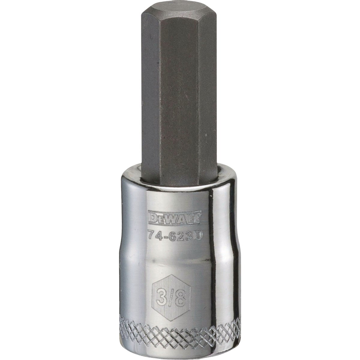DEWALT 3/8 In. Drive 3/8 In. Standard Hex Bit Socket
