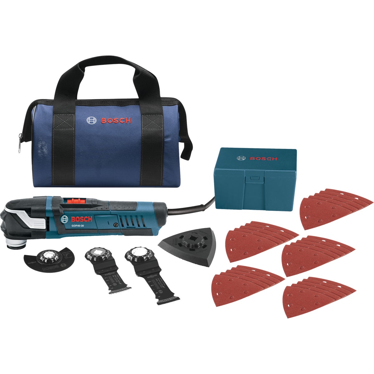 Bosch Starlock 4A Oscillating Tool Kit (30-Piece)
