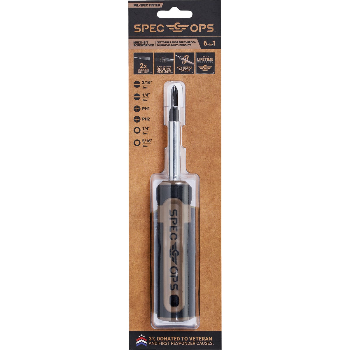 Spec Ops 12-in-1 Ratcheting Screwdriver Image 8