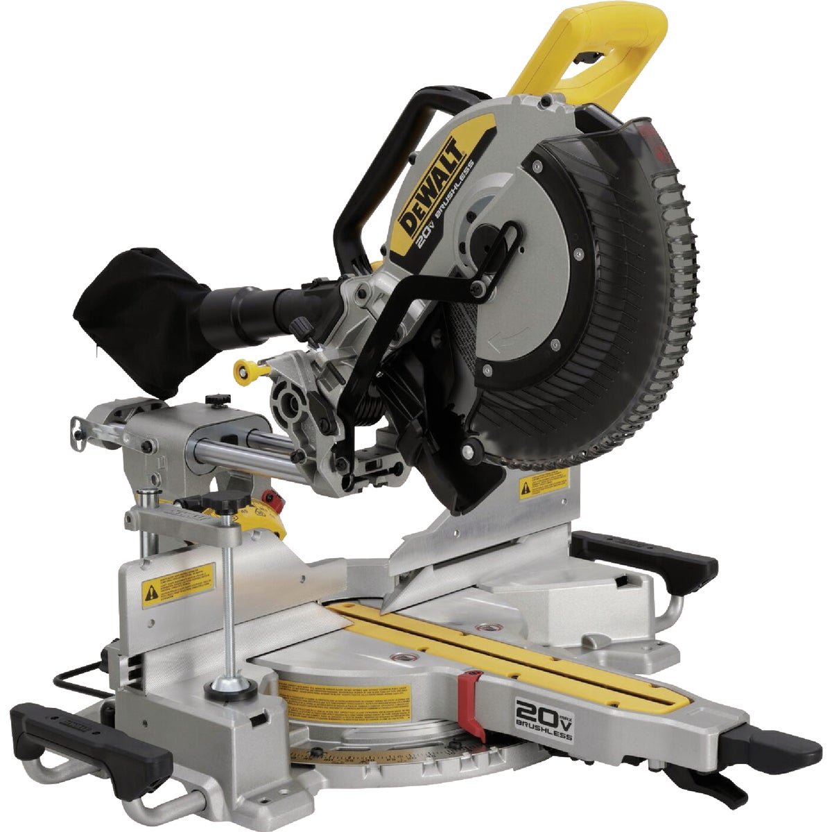 DEWALT 20V MAX XR 12 In. Double Bevel Sliding Miter Saw (Tool Only)