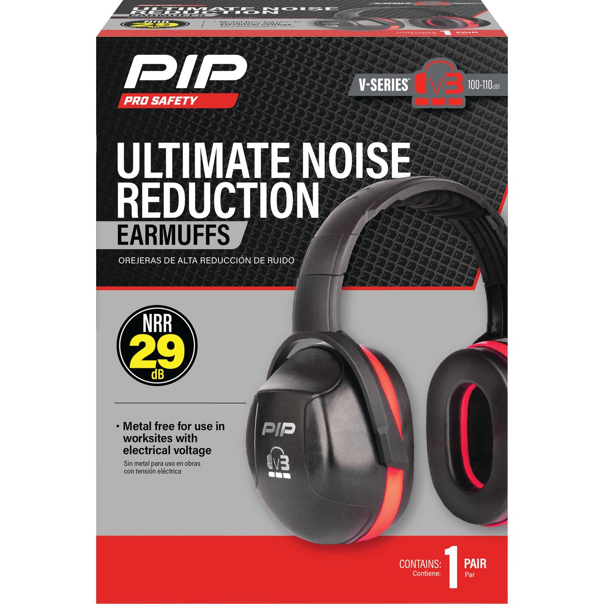 Safety Works Pro 28 dB NRR Earmuffs Image 2