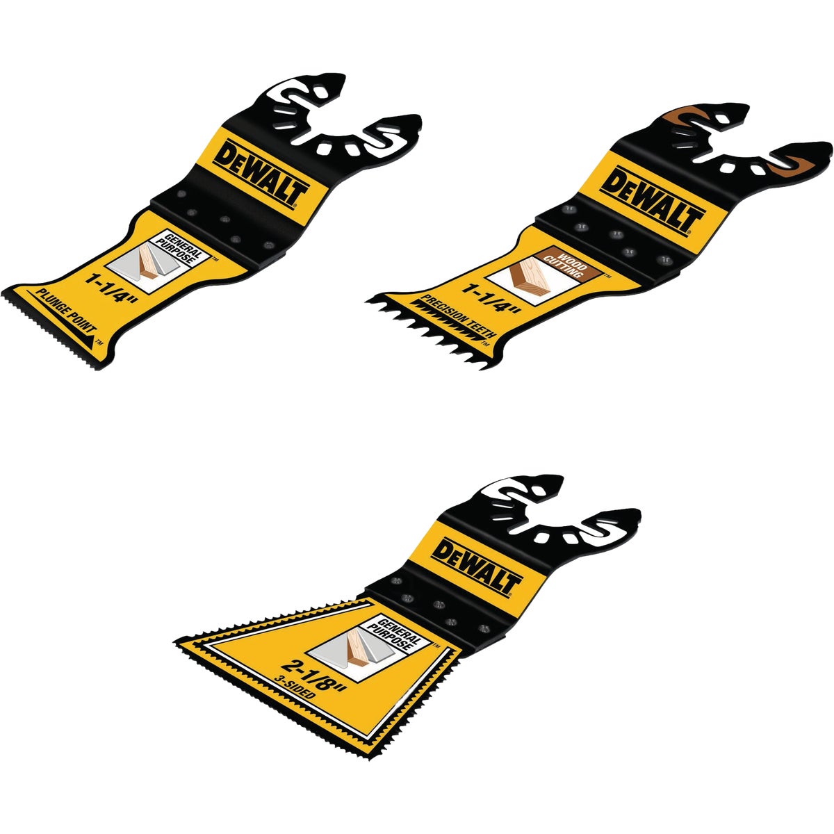 DEWALT General Purpose Oscillating Blade Assortment (21-Piece)
