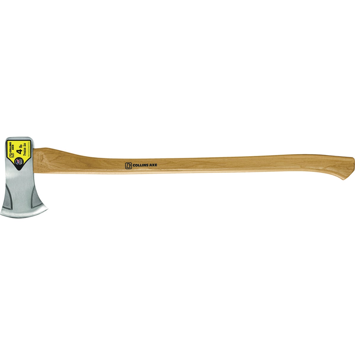 Collins 4 Lb. Single Bit Splitting Axe with 34 In. Hickory Handle