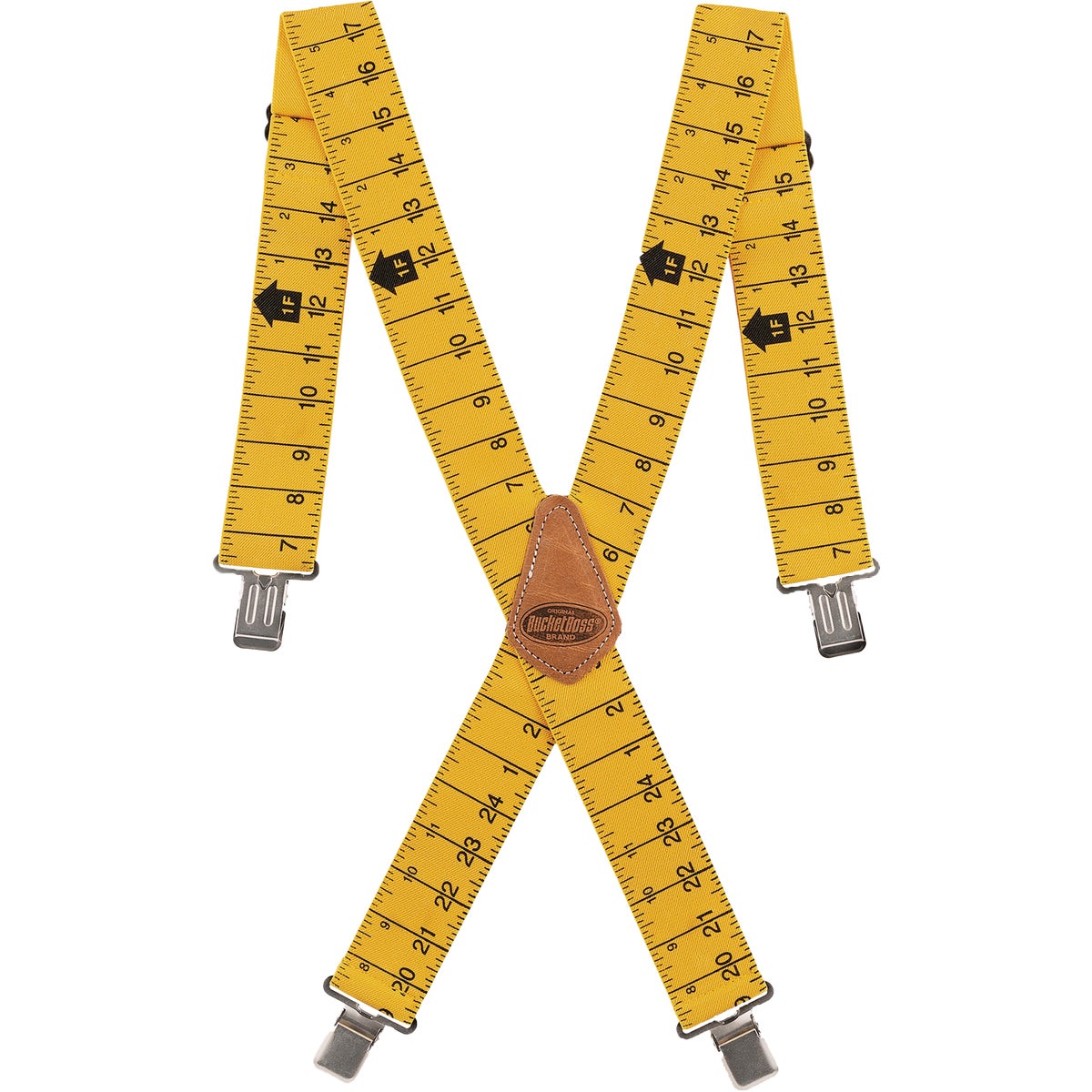 Bucket Boss Liars Ruler Pattern Work Suspenders