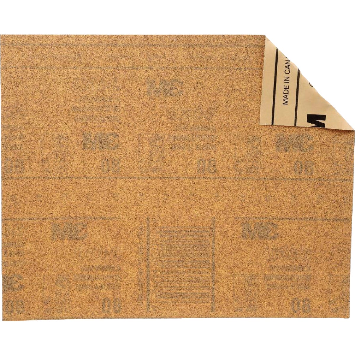 3M General Purpose 9 In. x 11 In. Aluminum Oxide Fine Sandpaper, 100 Grit, (25-Pack) Image 4