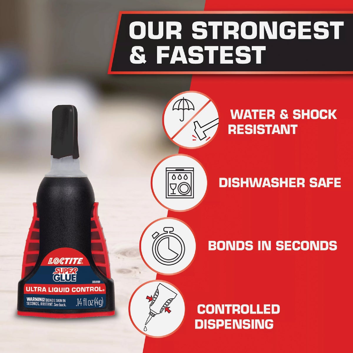 LOCTITE 0.14 Oz. Ultra Liquid Control Super Glue Image 5