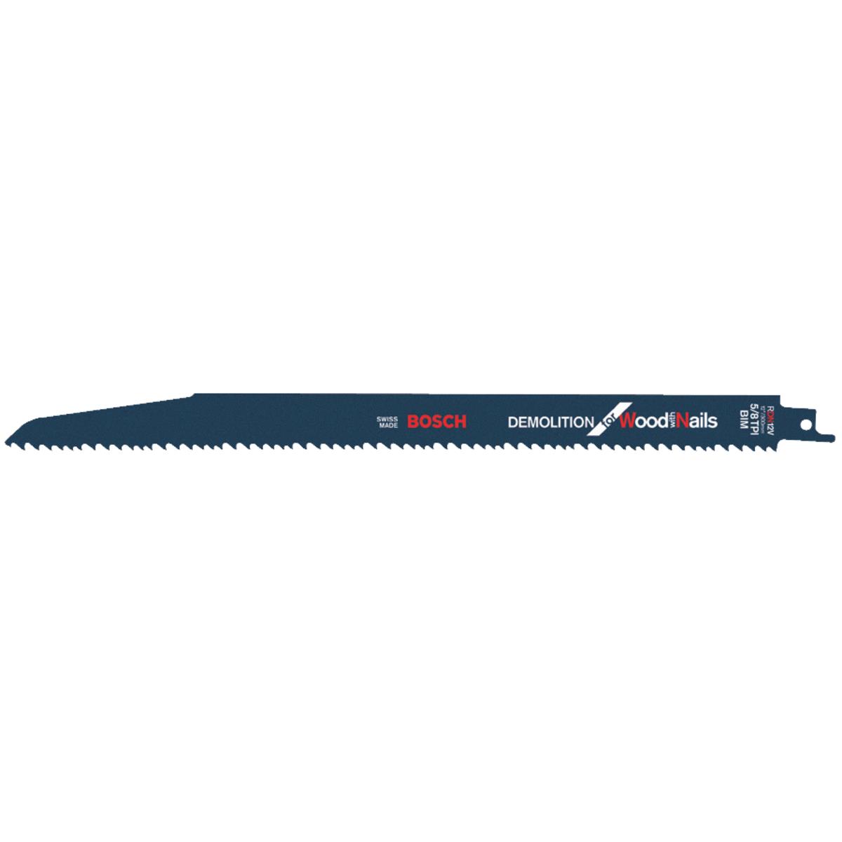 12" 5/8TPI RECIP BLADE Image 1