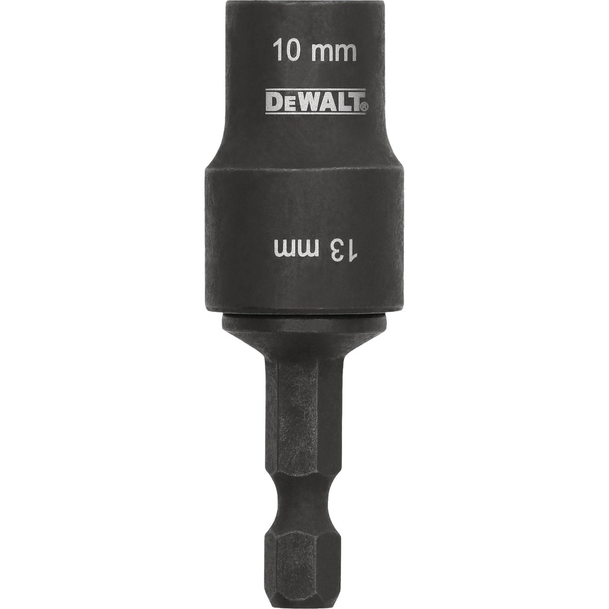 DEWALT Flextorq 10 mm & 13 mm x 2 In. Black Oxide Double-Ended Nut Driver