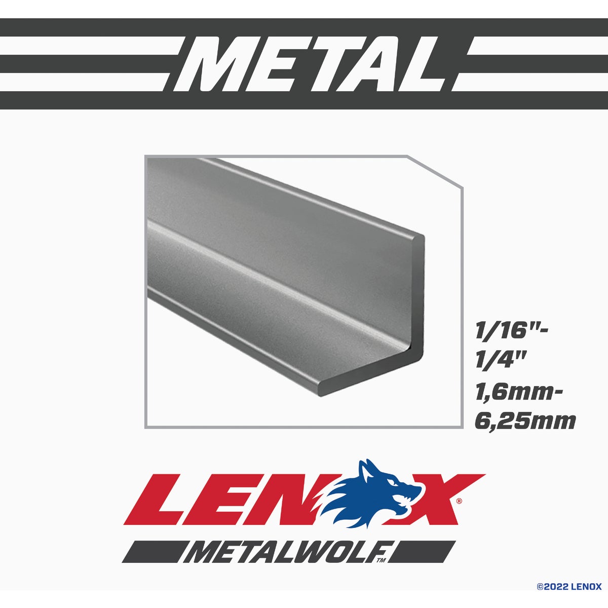 Lenox METALWOLF WAVE EDGE 8 In. 18 TPI Medium Metal Reciprocating Saw Blade, Bulk Image 4