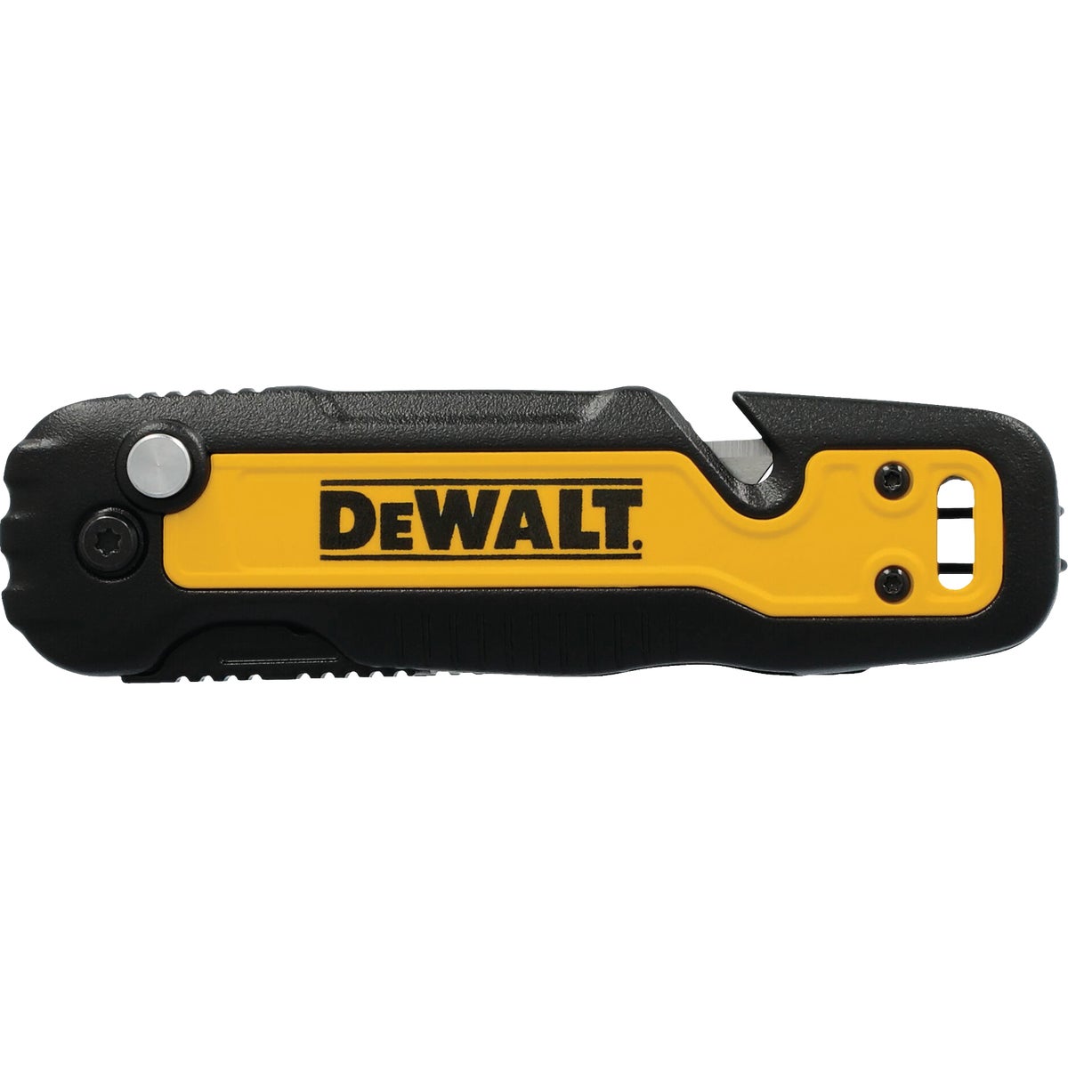 DEWALT Push & Flip Folding Utility Knife with Blade Storage Image 4
