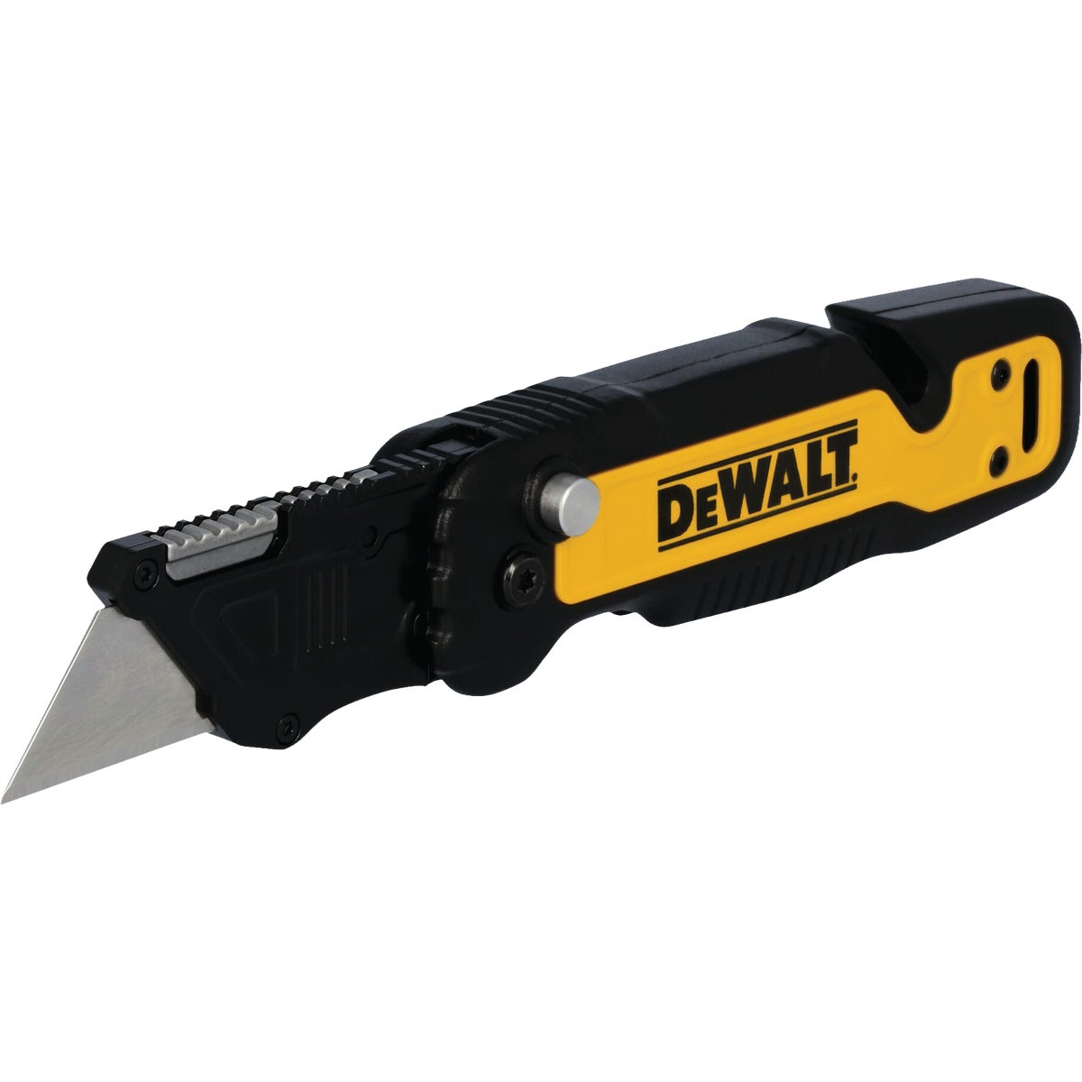 DEWALT Push & Flip Folding Utility Knife with Blade Storage Image 5