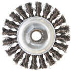 Weiler Vortec 4 In. Stringer Bead 0.014 In. Angle Grinder Wire Wheel Image 1