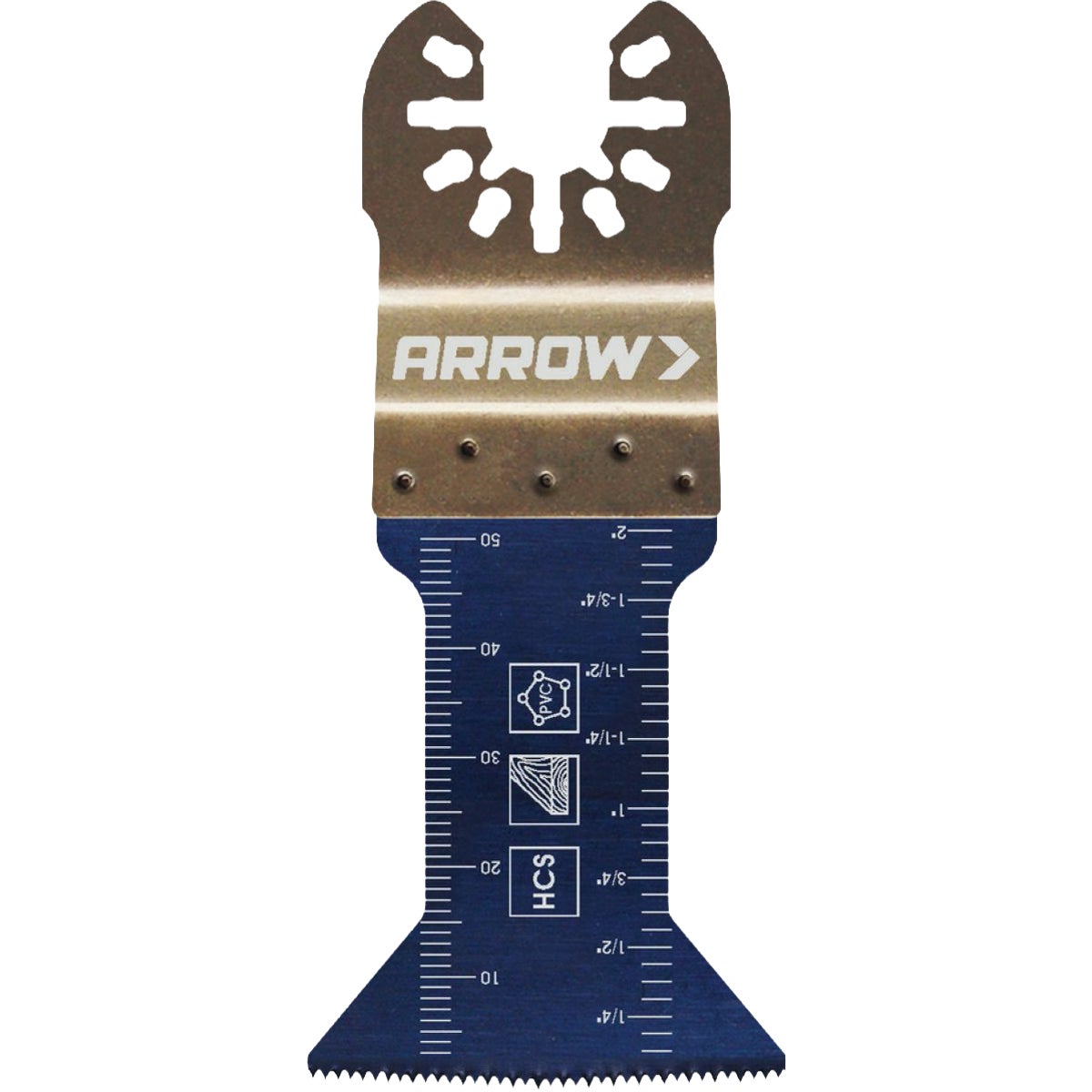 Arrow 1-3/4 In. Ground Tooth Power Hardwood Oscillating Blade Set (10-Piece)
