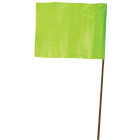 Empire 21 In. Steel Staff Lime Marking Flags (100-Pack) Image 1