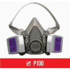 3M P100 Performance Respirator for Mold & Lead Paint Removal Image 1