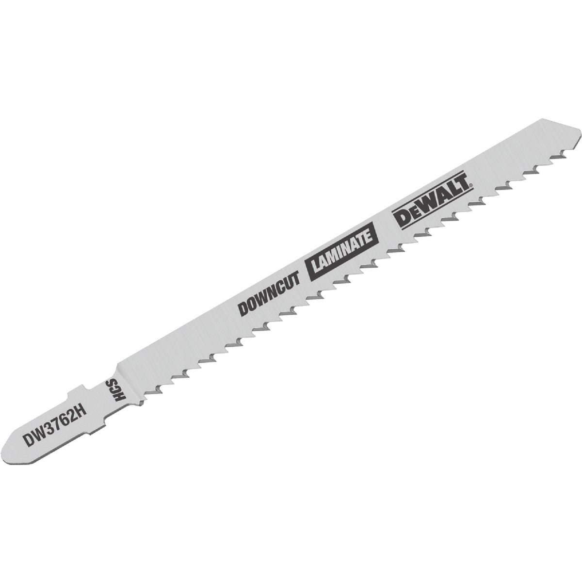 DeWalt 4 In. x 10 TPI T-Shank HCS Jig Saw Blade for Downcut Laminate (5-Pack) Image 1