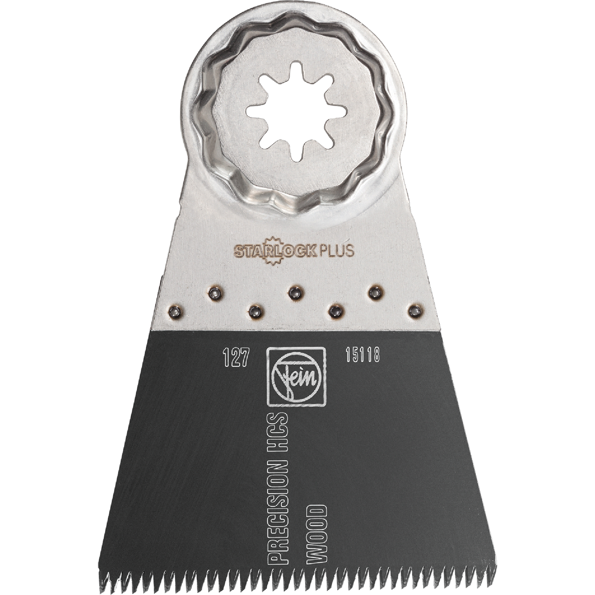 Fein Starlock 2-9/16 In. Steel Precision E-Cut Oscilating Blade Image 1