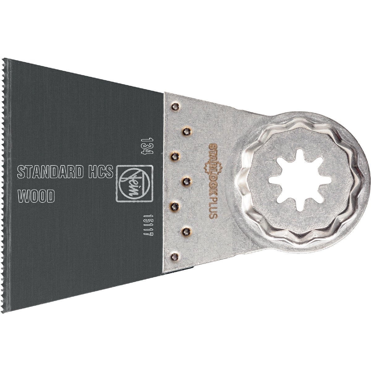 Fein Starlock 2-9/16 In. Steel Universal E-Cut Oscilating Blade (3-Pack) Image 1
