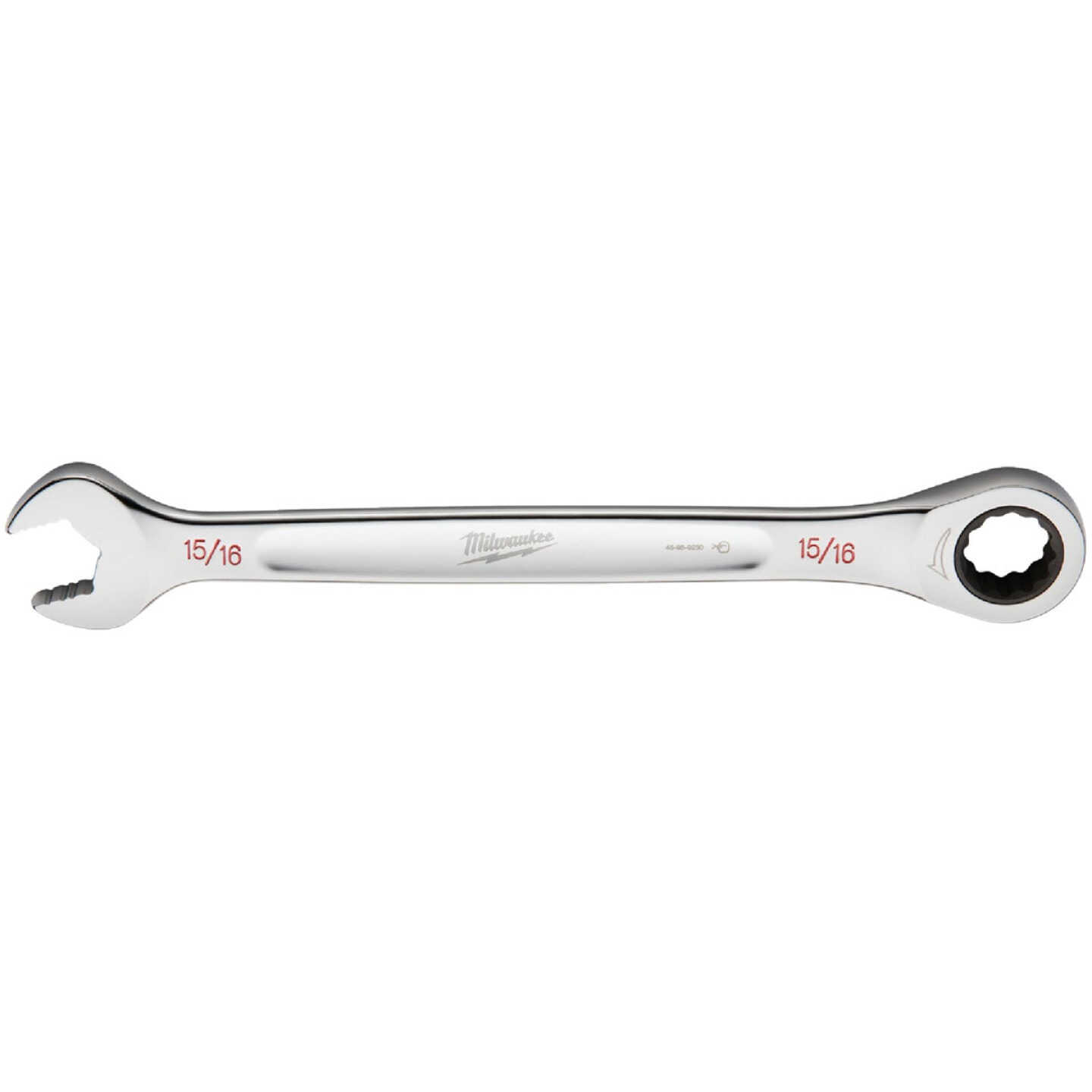 Milwaukee Standard 15/16 In. 12-Point Ratcheting Combination Wrench Image 1