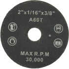 Weiler Vortec Type 1 2 In. x 1/16 In. x 3/8 In. Metal/Plastic Cut-Off Wheel Image 1