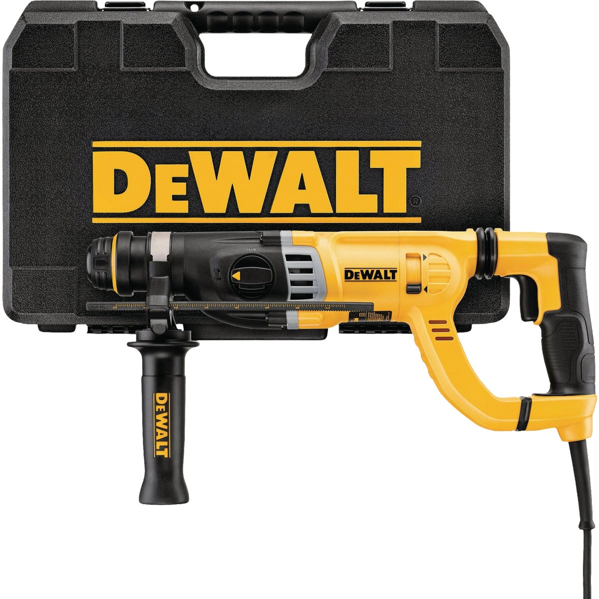 DEWALT SDS Plus 1-1/8 In. Corded Electric Rotary Hammer Drill Kit with Accessories
