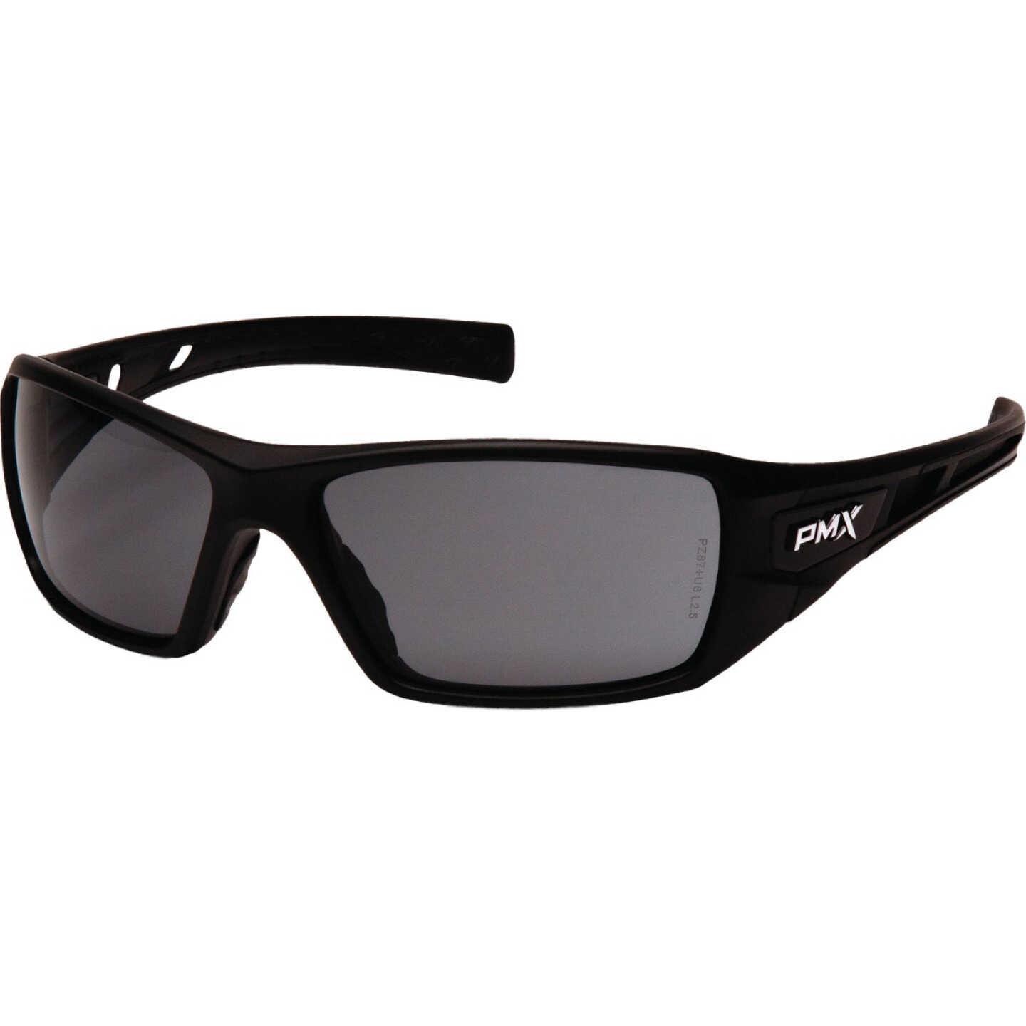 Pyramex Velar Black Frame Safety Glasses with Gray Lenses Image 2