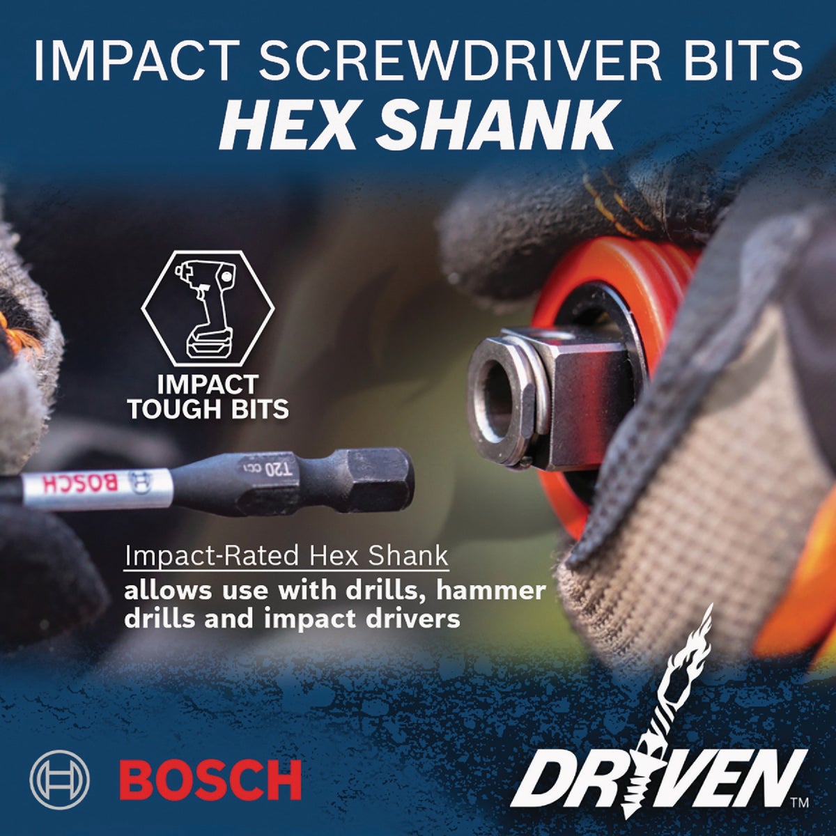 Bosch Impact Screwdriver Bit Custom Case Set (32-Piece) Image 5