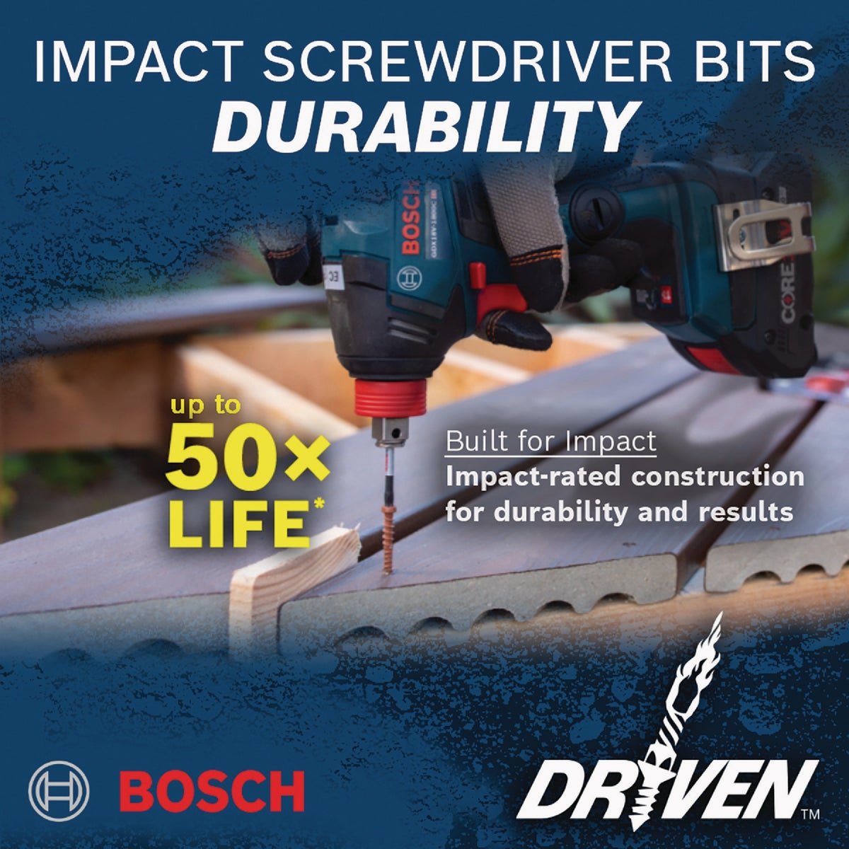 Bosch Impact Screwdriver Bit Custom Case Set (32-Piece) Image 4