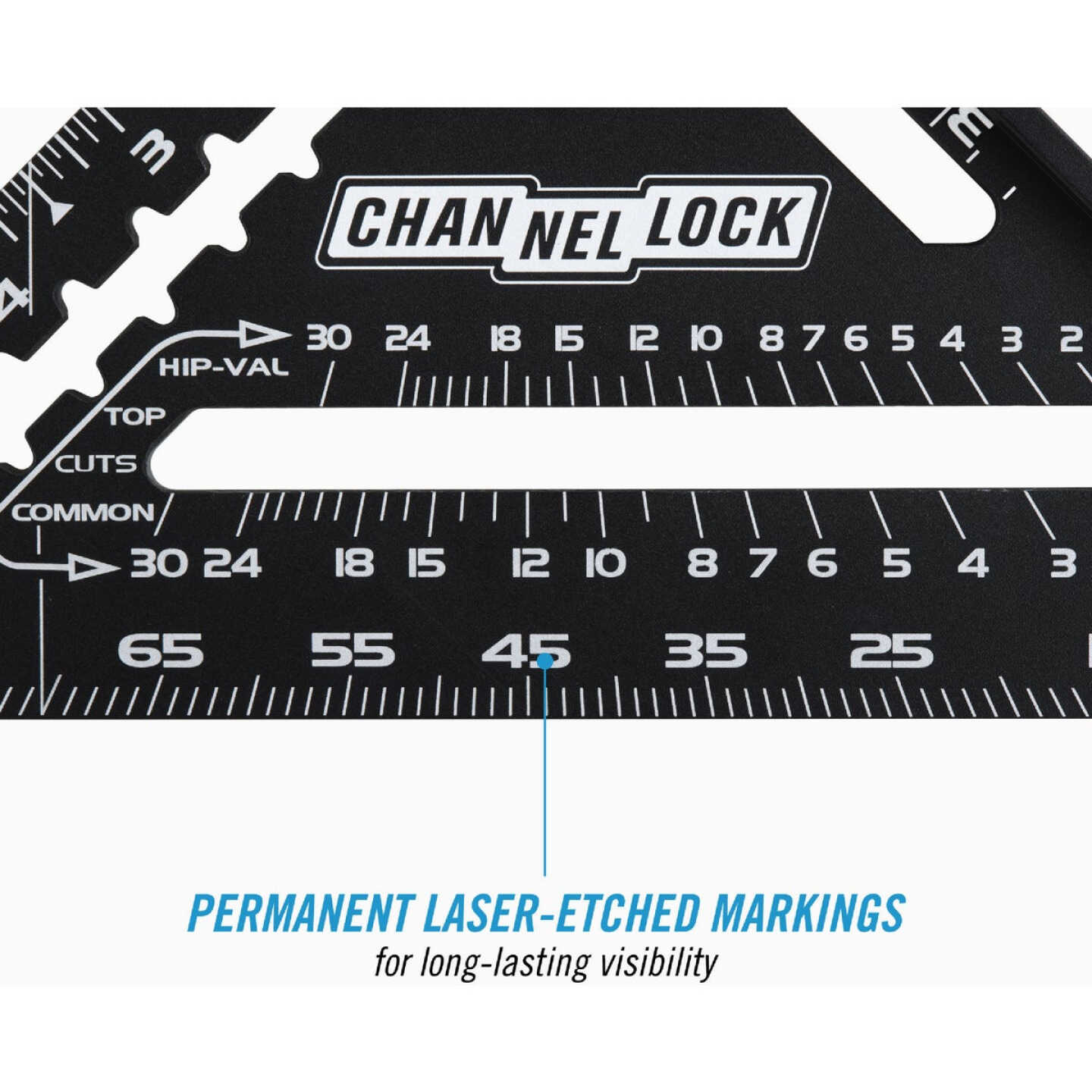 Channellock 7 In. Aluminum Rafter Square Image 3