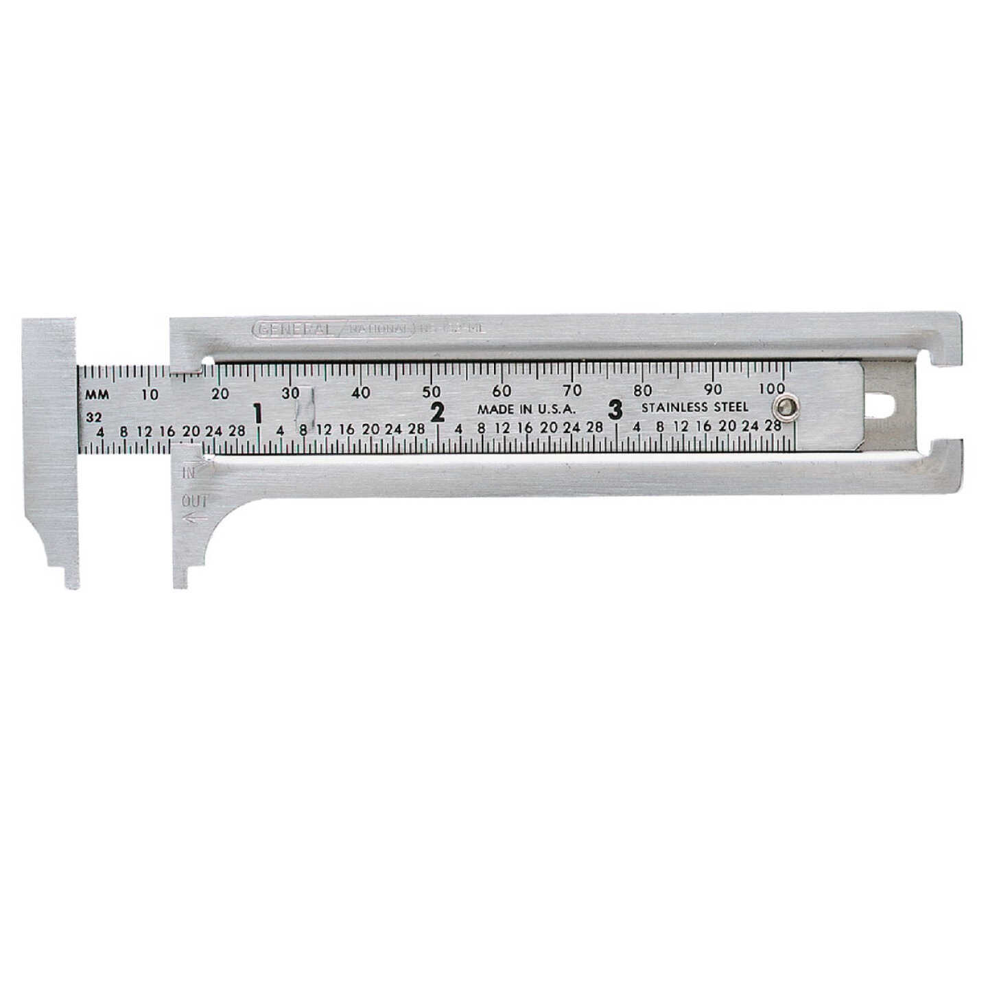 General Tools 3 In. Pocket Caliper Image 1