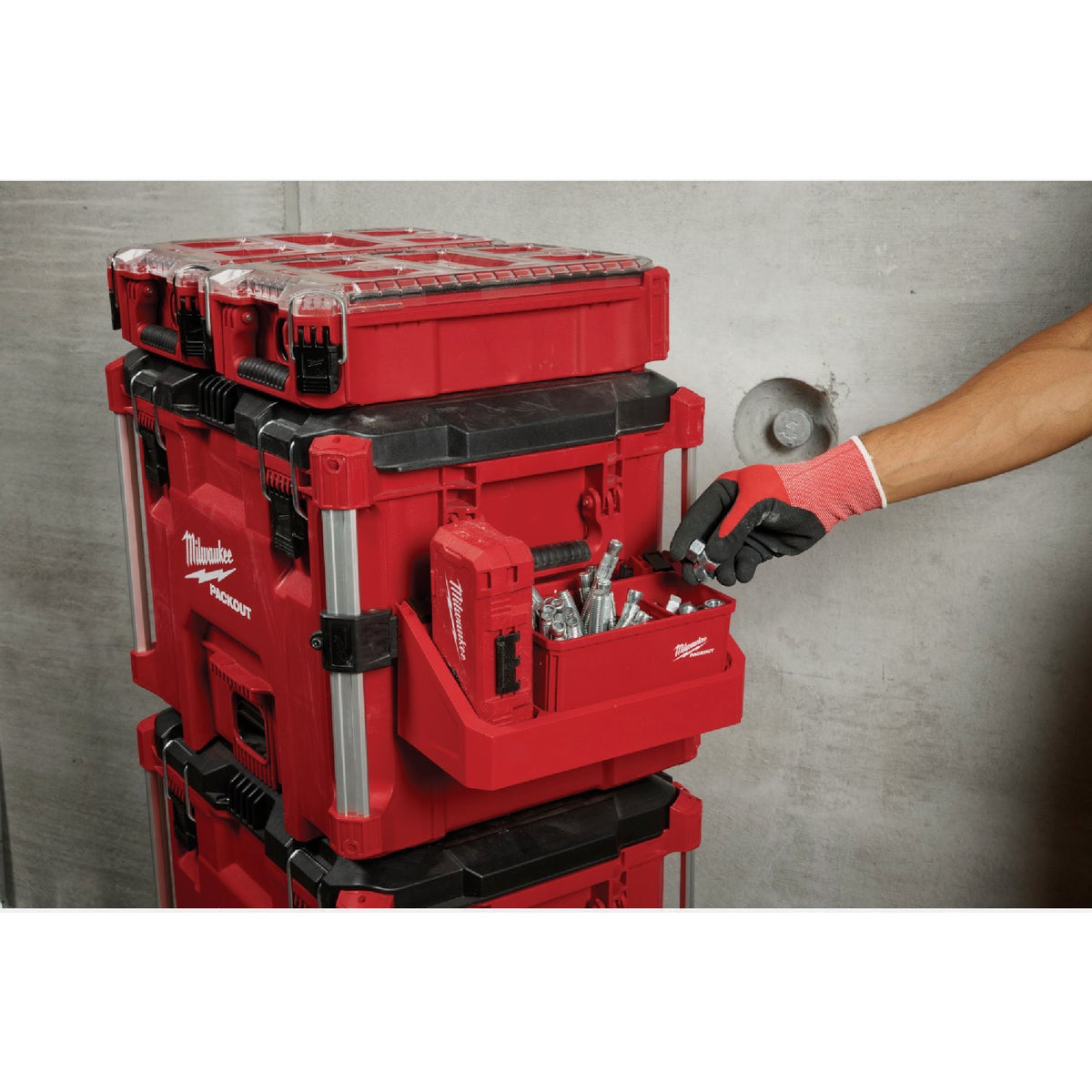 Milwaukee PACKOUT Tool Box Tray Attachment Image 5
