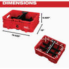 Milwaukee PACKOUT Low-Profile Crate Image 5