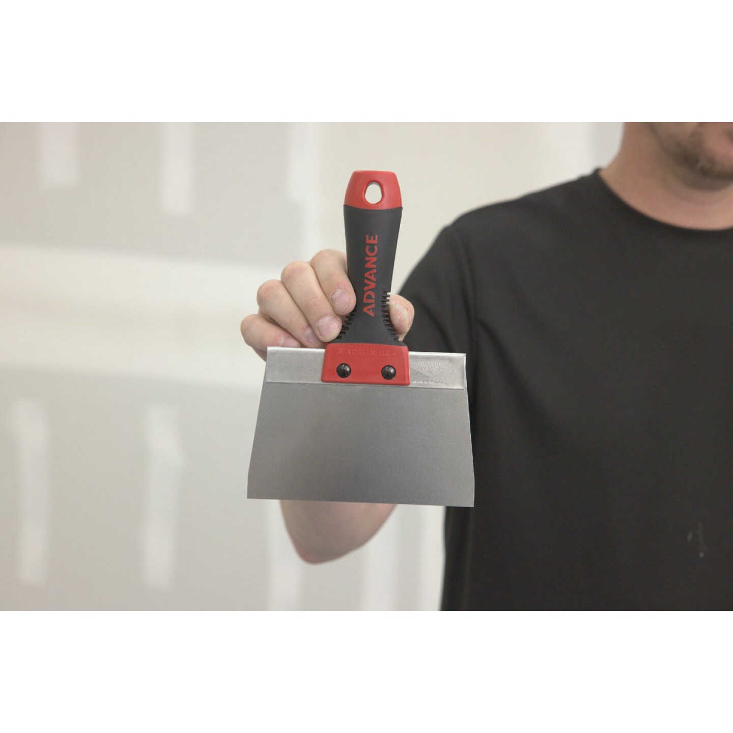 Advance Equipment 6 In. Stainless Steel Cool Grip II Taping Knife Image 3
