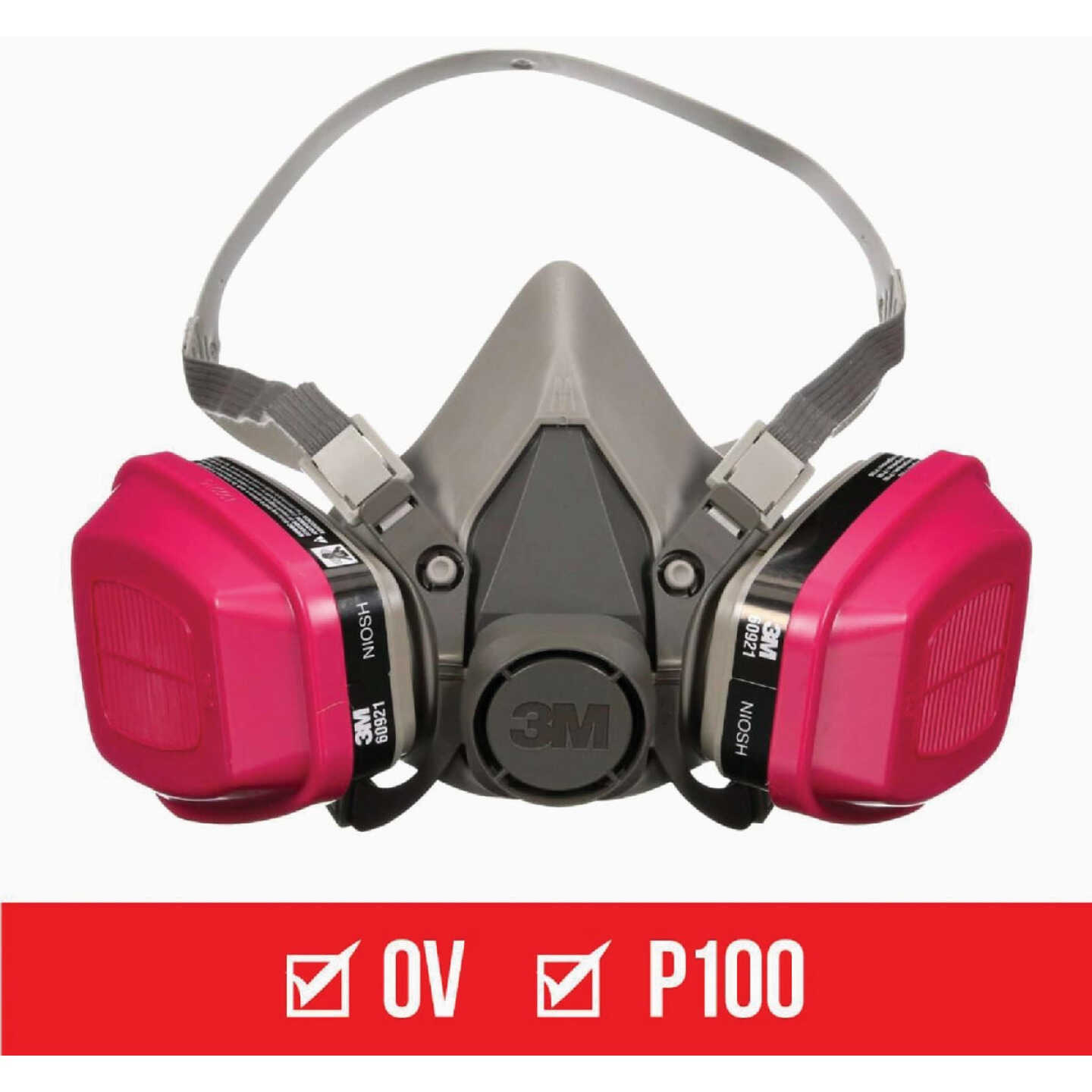 3M OV/P100 Performance Respirator for Household Use Image 5