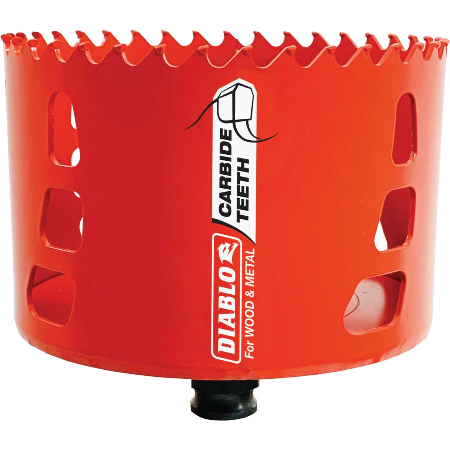 Diablo 4 In. Carbide-Tipped Hole Saw Image 1