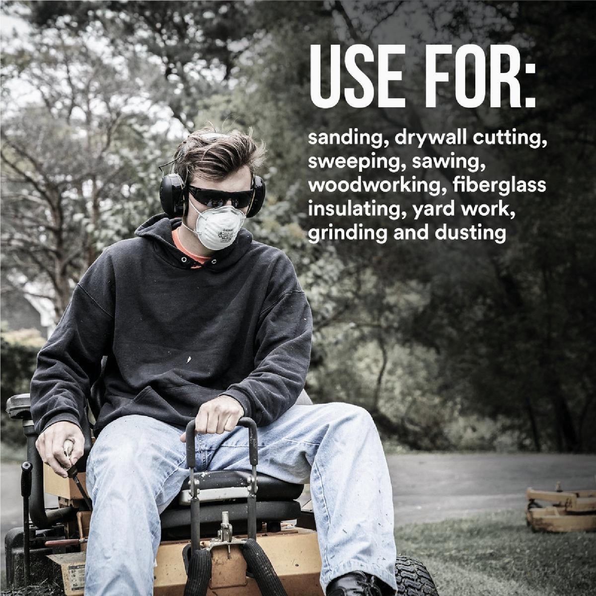 3M N95 Particulate Respirator for Sanding & Fiberglass Image 5