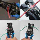 Klein Katapult Wire Stripper & Cutter for 8-20 AWG Solid & 10-22 AWG Stranded Wire Image 6
