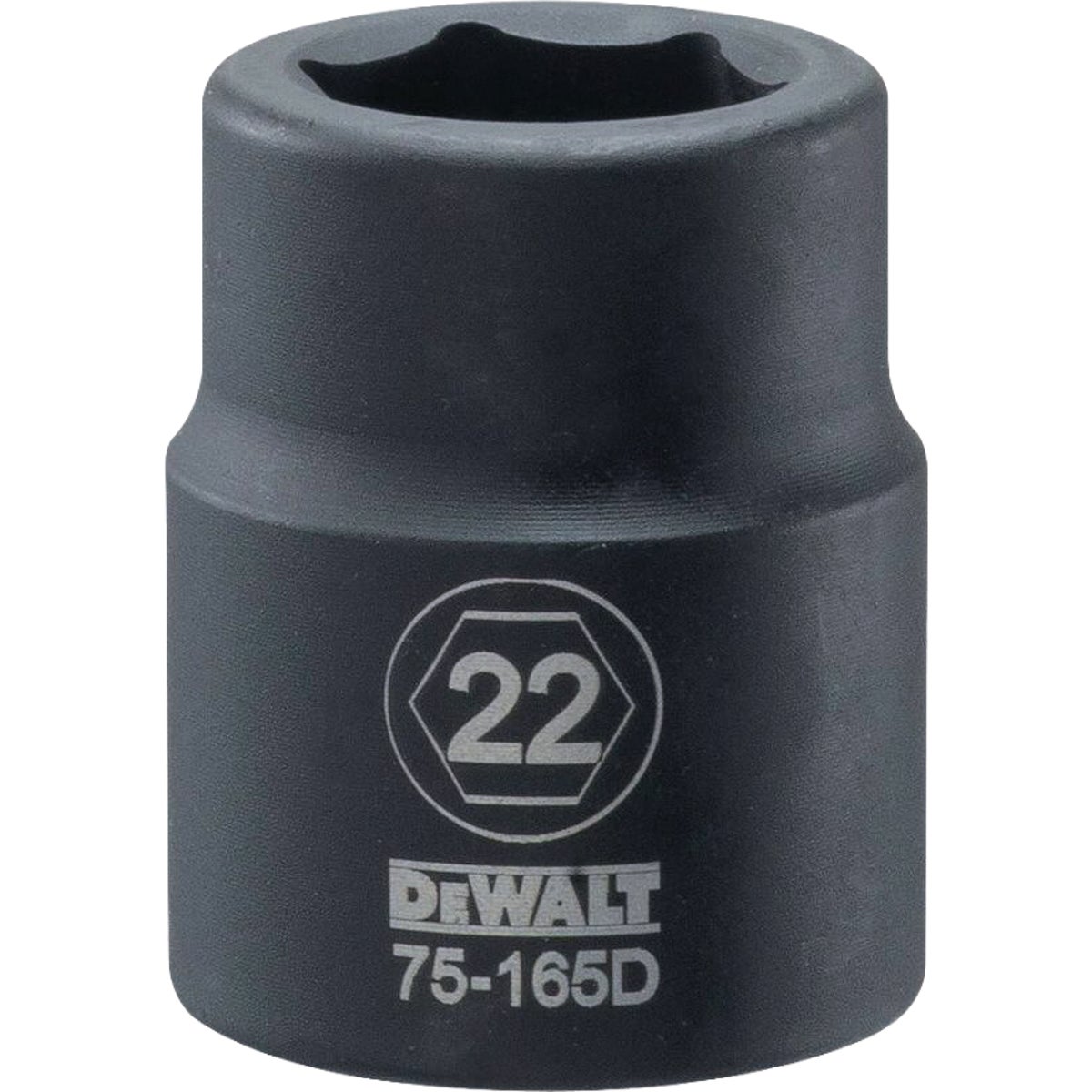 DEWALT 3/4 In. Drive 22mm 6-Point Deep Metric Impact Socket