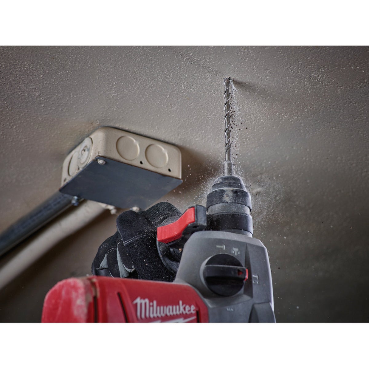 Milwaukee SDS Plus 5/32 In. x 2 In. x 4 In. Rotary Hammer Drill Bit (2-Pack) Image 2